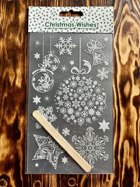 Craftime Christmas Rub-Ons - Bauble