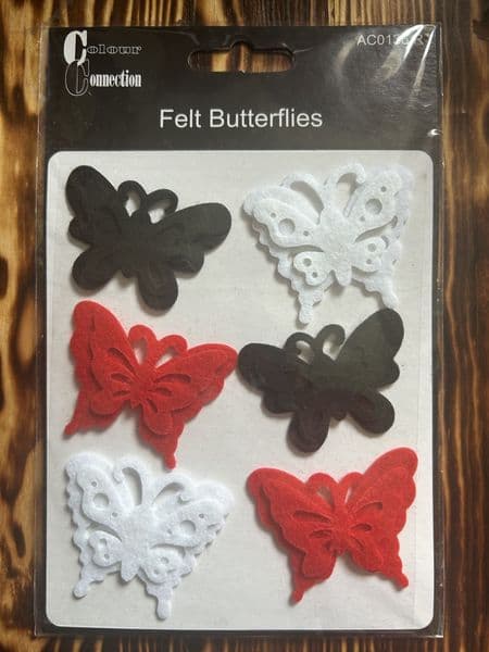 Craftime Felt Butterflies Classic