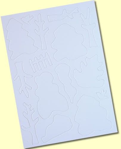 Crafty Individuals Chipboard Trees