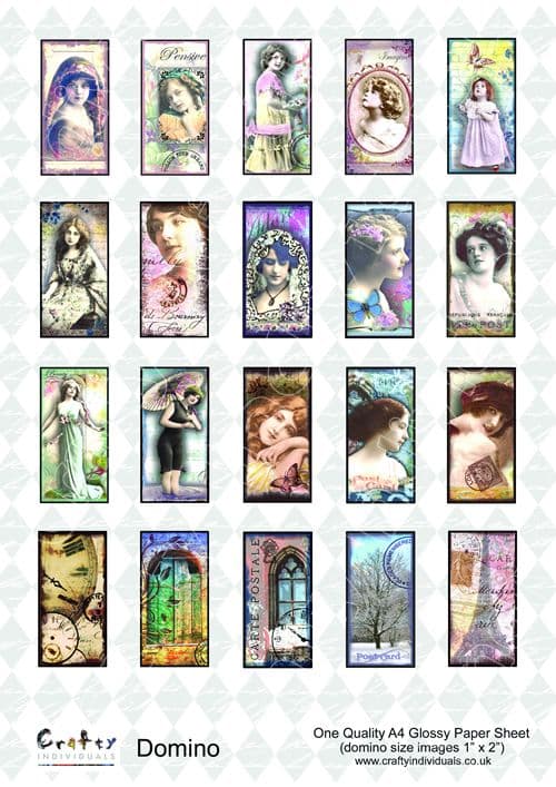 Crafty Individuals Domino Collage Sheet