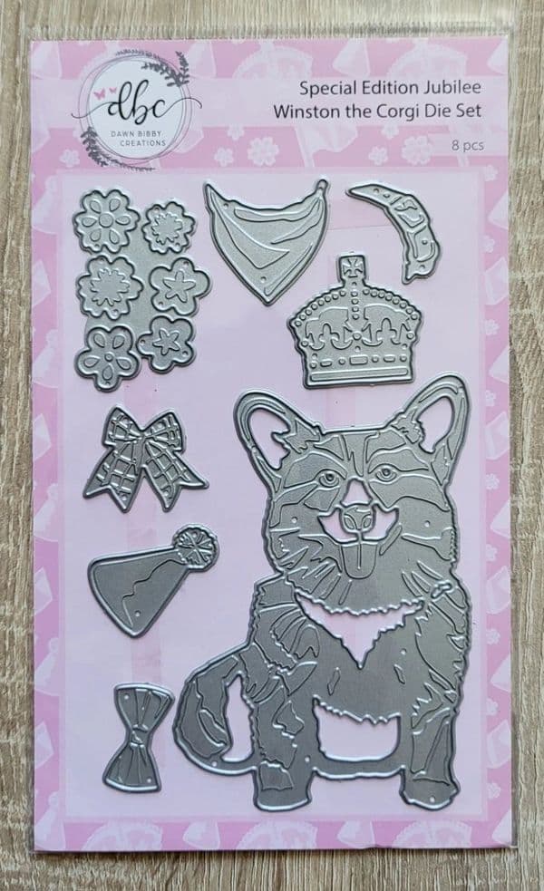 Dawn Bibby Die Set - Winston the Corgi