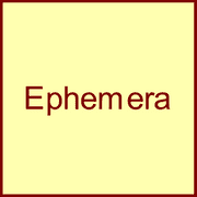 Ephemera