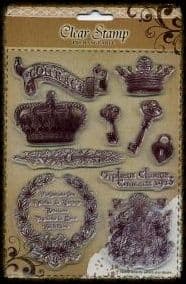 Exchangeable Clear Stamp Set Courage