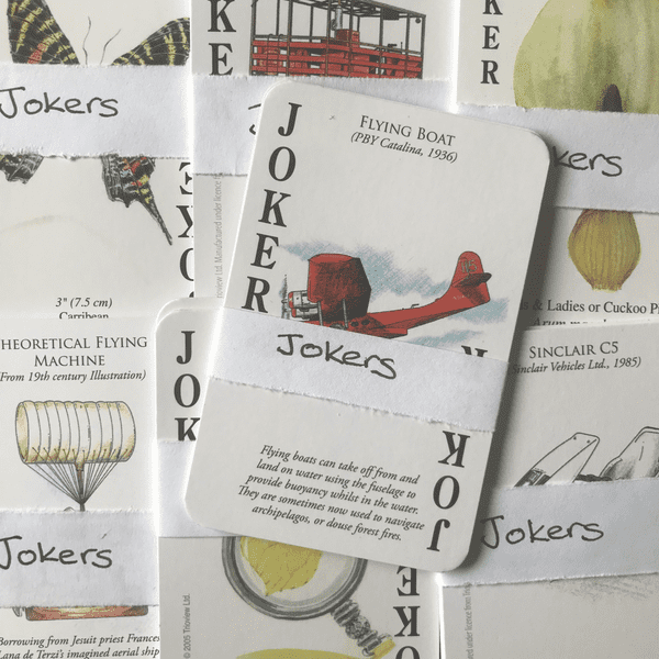 JOKERS - 5 Playing Cards