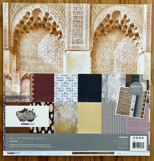 Kaisercraft Journey Pack + Stickers