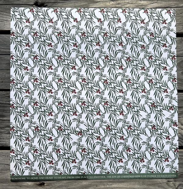 Kaisercraft Under the Gum Leaves 12x12 Native Tree