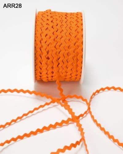 May Arts Mini Ric Rac Orange 1yd