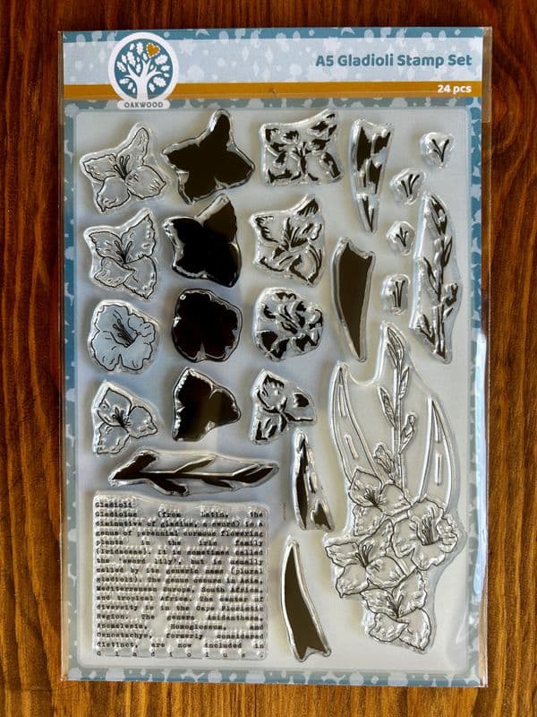 Oakwood Gladioli Stamp Set