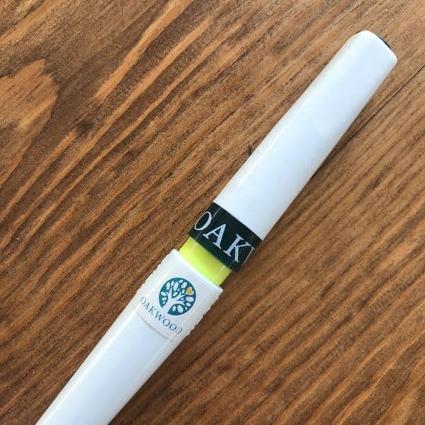 Oakwood Glitter Brush Pen - Forest Green