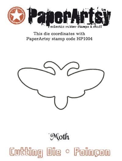 PaperArtsy Die Moth