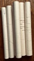 Piano Roll Paper - Pianola - 3 x A4 sheets