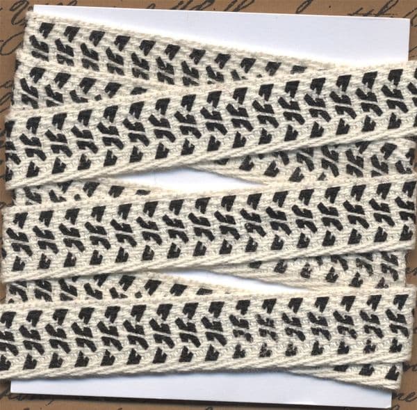 Printed Twill - Tyre Track -1 Yard