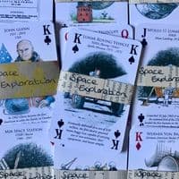 Space Exploration - 5 Playing Cards