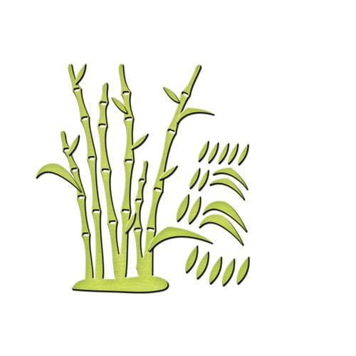 Spellbinders Die Bamboo Party
