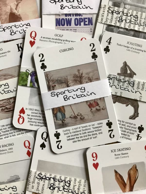 Sporting Britain - 5 Playing Cards