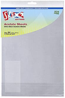 Stix-2 A4 Clear Project Acetate Sheets
