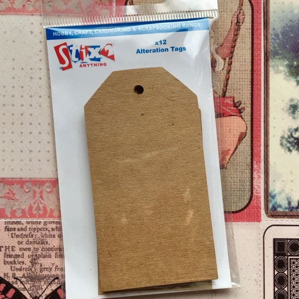 Stix-2 Alteration Tags Large Kraft