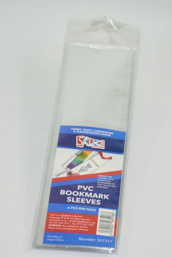 Stix-2 PVC Bookmark Sleeves