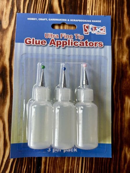 STIX-2 Ultra Fine Tip Glue Applicator - 3 x 20ml