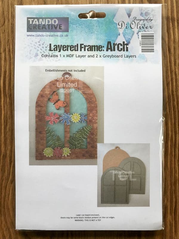 Tando Chipboard - Layered Frame - Arch