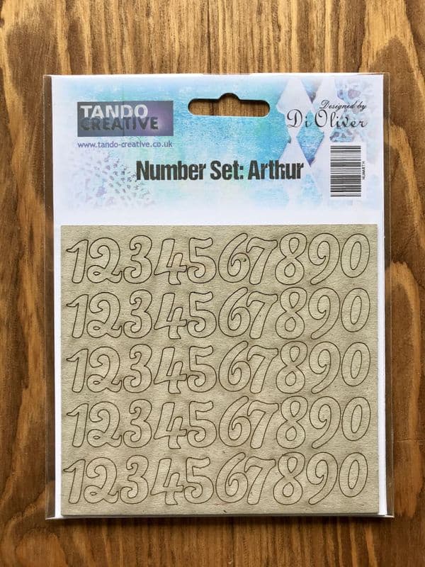 Tando Chipboard - Numbers - Arthur