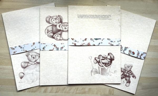 Teddy Bear Journal Pages