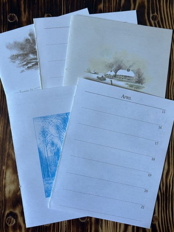 The Seasons - Book of Days - 5 Double Pages