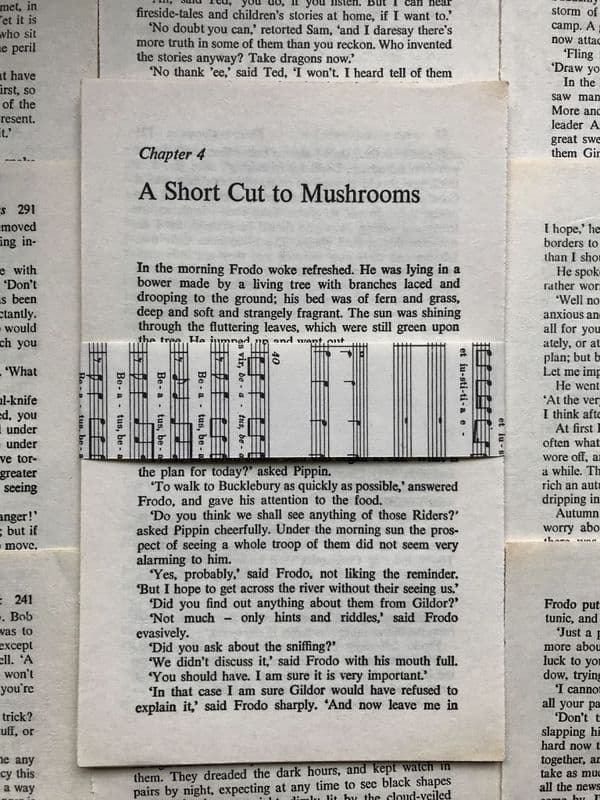 Tolkien - Lord of the Rings - 10 Book Pages