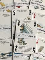 Transport by Air - 5 Playing Cards