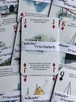 Transport by Water - 5 Playing Cards