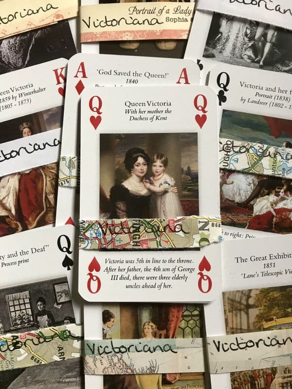 Victoriana - 5 Playing Cards