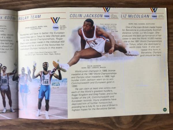 Vintage Shell Collector Book - Olympic Greats - Blank
