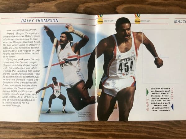 Vintage Shell Collector Book - Olympic Greats - Blank