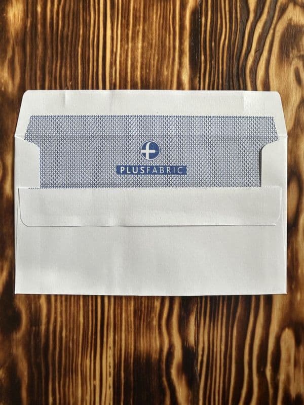 White Window Envelope - 89mm x 152mm