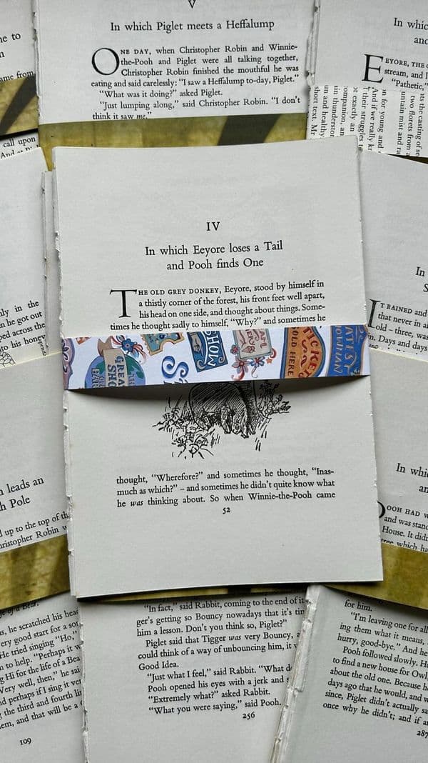 Winnie the Pooh - 10 Book Pages -