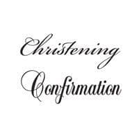 Woodware Clear Magic Singles Christening/Confirmation