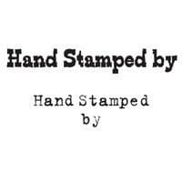 Woodware Clear Magic Singles Hand Stamped By