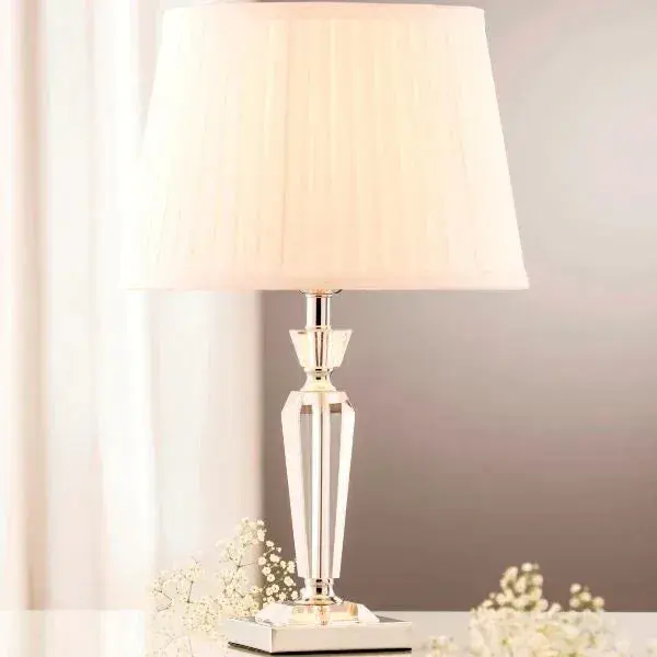 GALWAY CRYSTAL VIENNA LAMP & SHADE