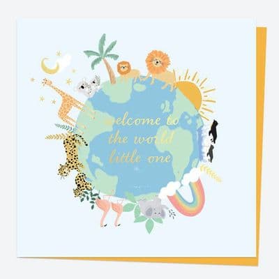 DAP - New Baby Welcome to the World Greeting Card