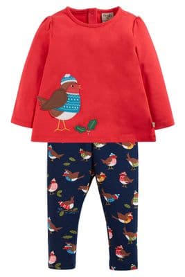 Frugi - Indigo Robins Ola Outfit