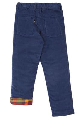 Frugi - Navy Blue Callum Lined Boys Cords