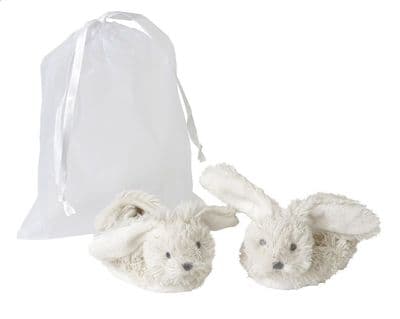 Happy Horse - Ivory Rabbit Richie Baby Slippers