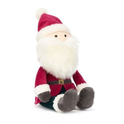Jellycat - Jolly Santa Toy (34cm x 11 cm)