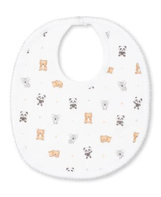 Kissy Kissy -  Bear Bedlam Print Bib