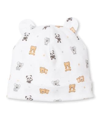 Kissy Kissy -  Bear Bedlam Print Hat Small