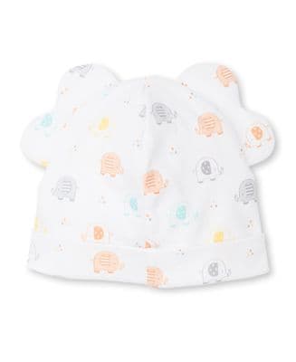 Kissy Kissy -  Elephant Entourage Novelty Print Hat Small