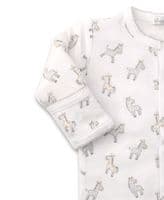 Kissy Kissy - Zebra ZZZs White Print Babygrow