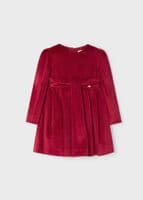 Mayoral - Cherry Velvet Girls Dress
