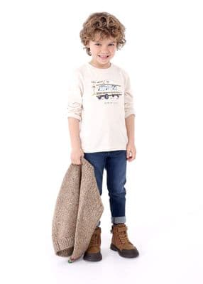 Mayoral -  Pampas Camper Long Sleeve T-Shirt