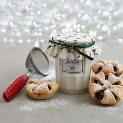 Mince Pies Kitchen Larder Candle